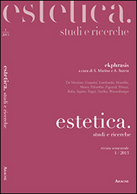 Estetica. Studi e ricerche. (2013). Vol. 1: Ekphrasis
