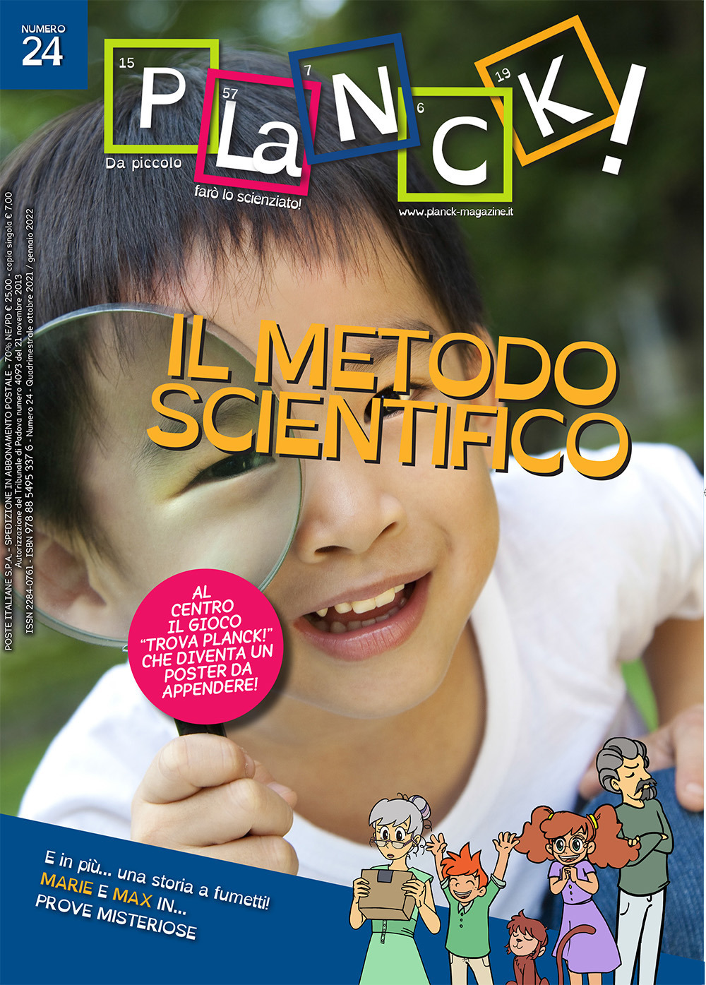 Planck! (2022). Ediz. bilingue. Vol. 24: Il metodo scientifico-The scientific method