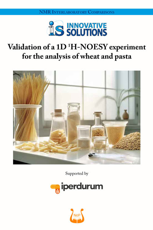 Validation of a 1D 1H-NOESY experiment for the analysis of wheat and pasta