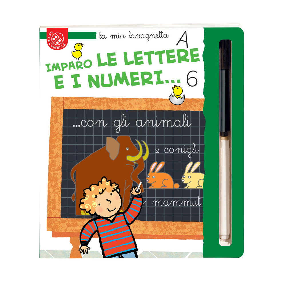 Imparo le lettere e i numeri con gli animali. Con gadget