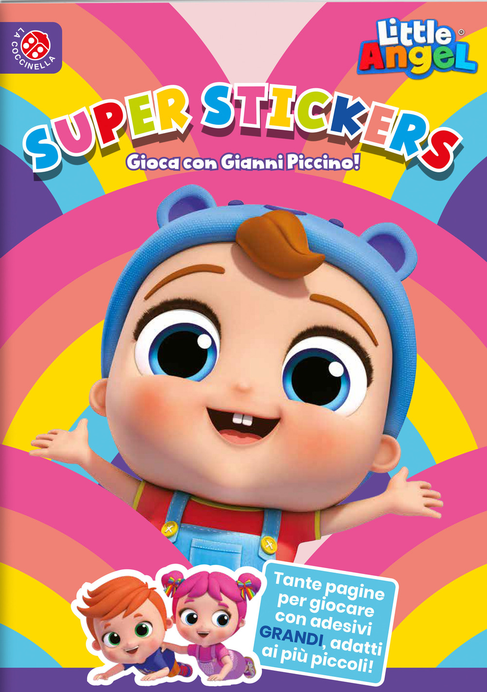 Gioca con Gianni piccino! Super stickers. Little angel. Ediz. a colori