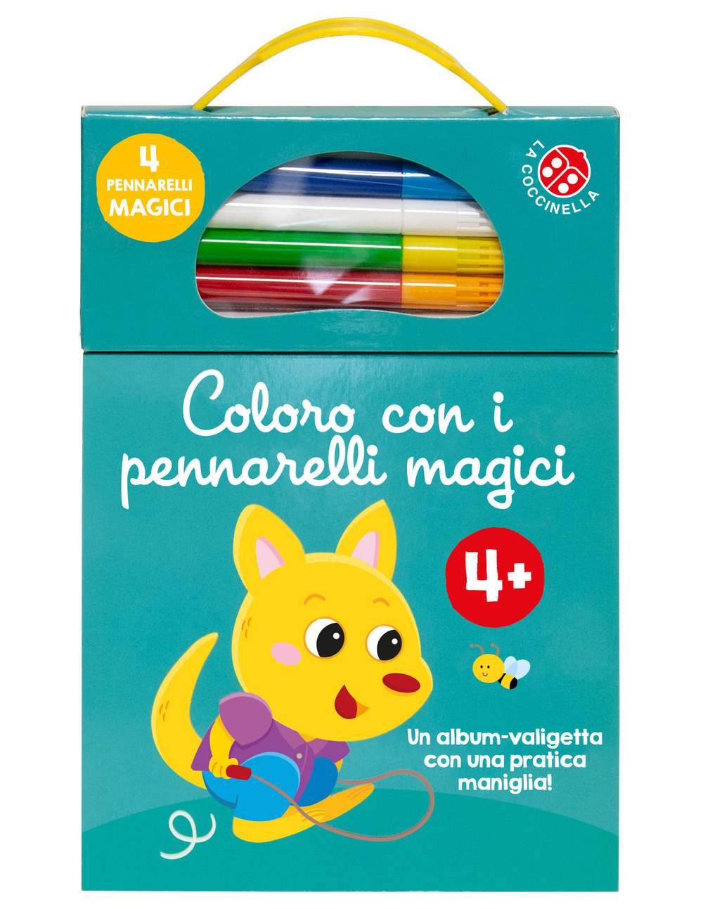 Coloro con i pennarelli magici 4+. Con pennarelli