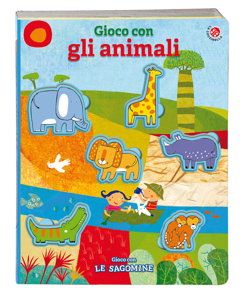 Gioco con gli animali. Con 6 sagome