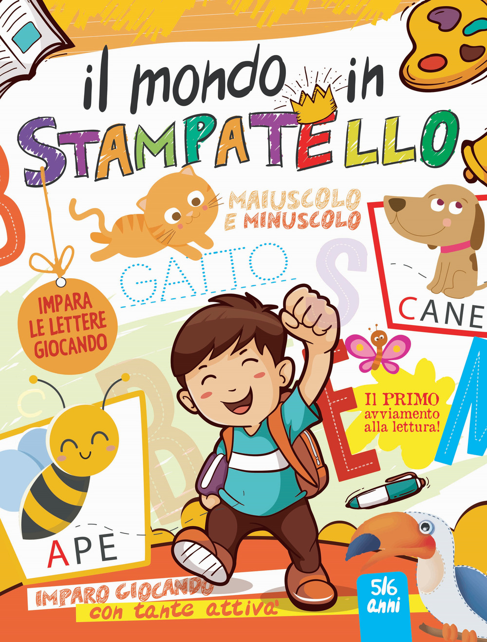 Il mondo in stampatello. Ediz. illustrata
