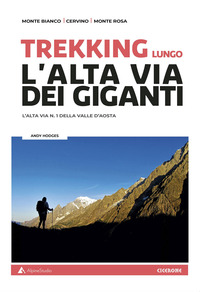 TREKKING LUNGO L'ALTA VIA DEI GIGANTI L'ALTA VIA N.1 DELLA VALLE D'AOSTA. CON CARTINE...