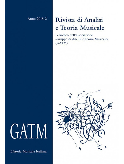 GATM. Rivista di analisi e teoria musicale (2018). Vol. 2