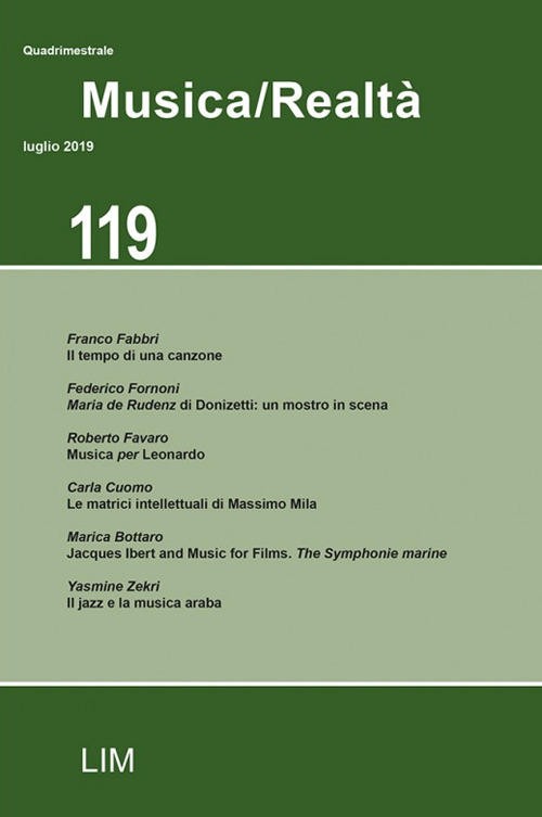 Musica/realtà (2019). Vol. 119: Luglio