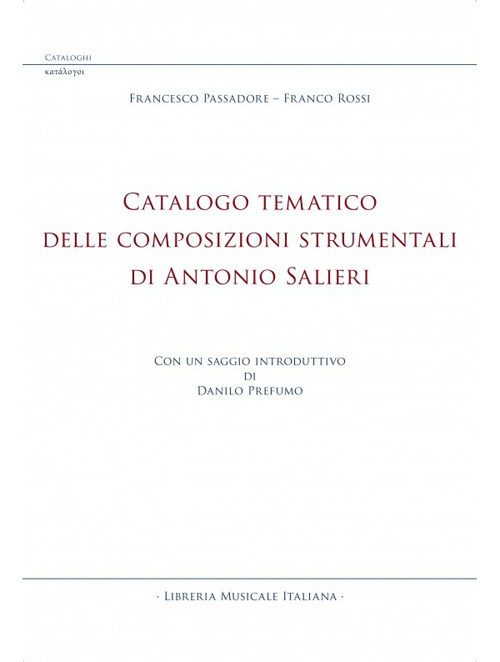 Catalogo tematico delle composizioni strumentali di Antonio Salieri