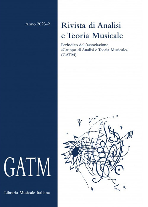 GATM. Rivista di analisi e teoria musicale (2023). Vol. 2