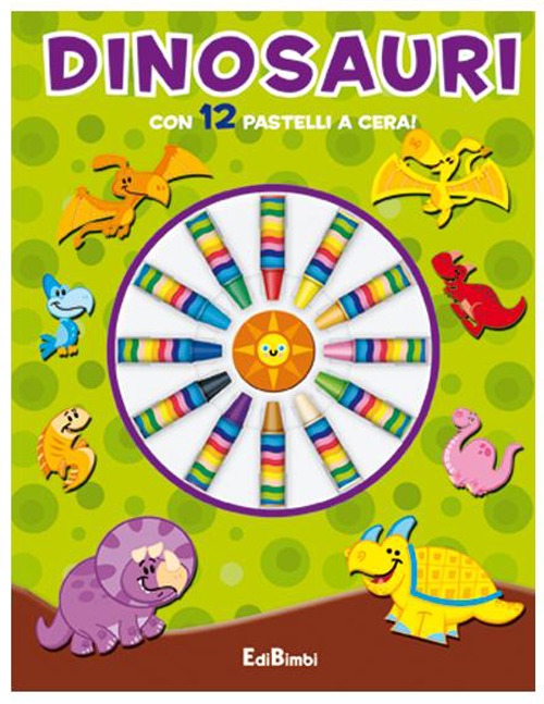 Dinosauri. Colora e crea. Ediz. illustrata. Con gadget