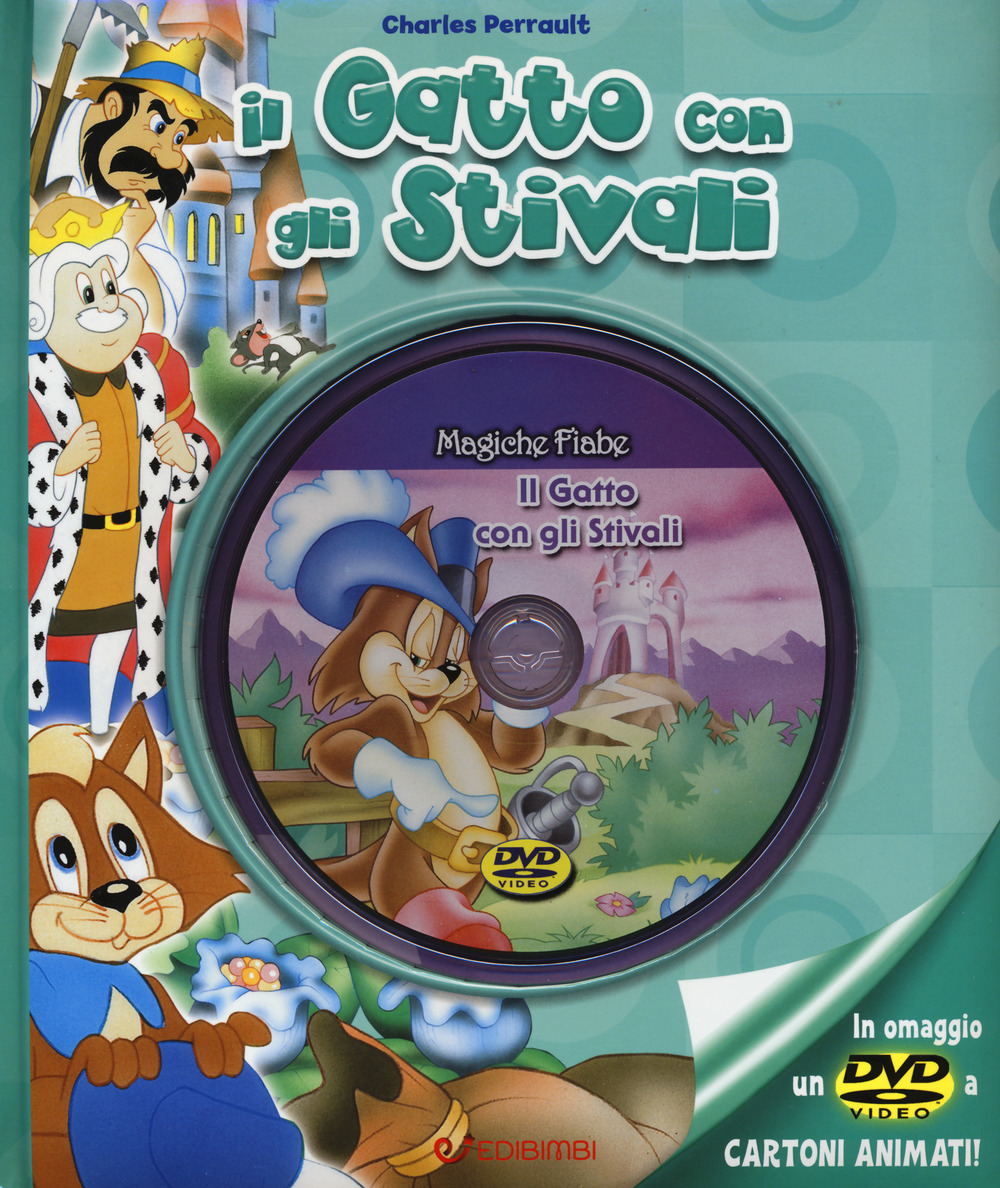 Il gatto con gli stivali. Ediz. illustrata. Con DVD