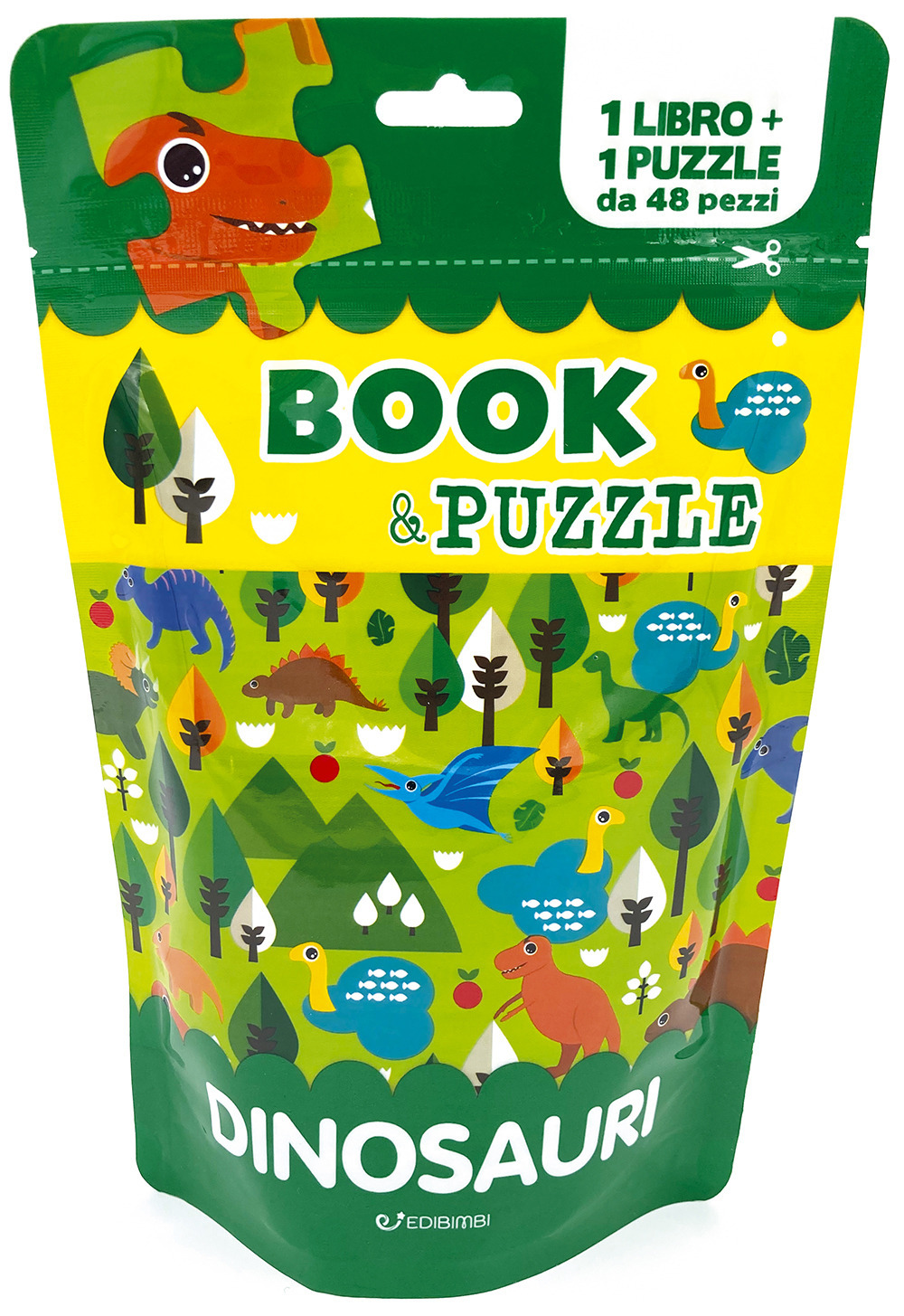 Dinosauri. Book&puzzle. Ediz. illustrata. Con puzzle