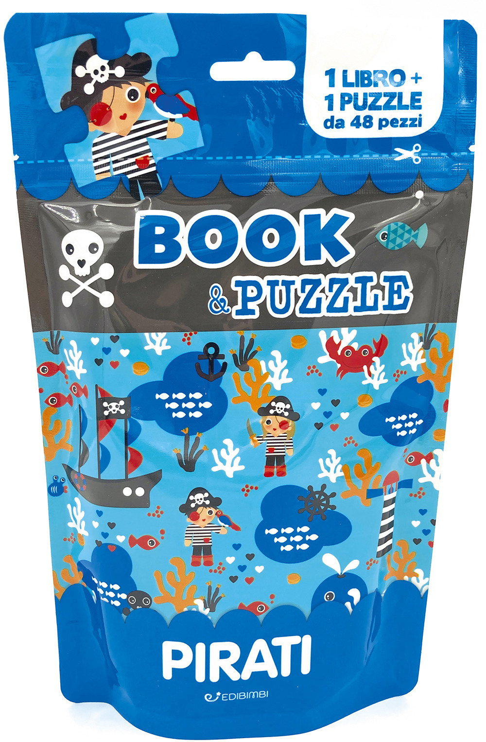 Pirati. Book&puzzle. Ediz. illustrata. Con puzzle