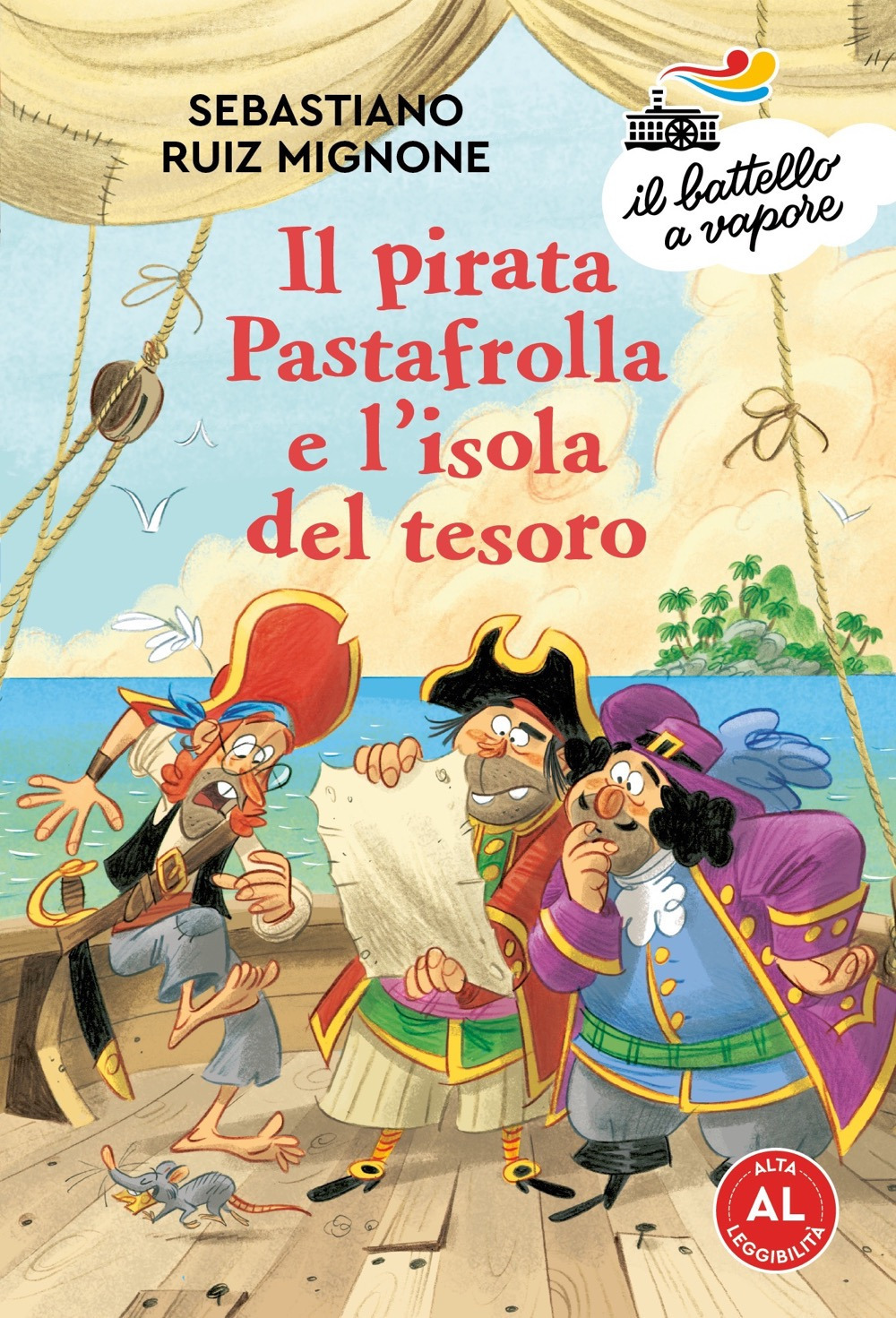 Il pirata Pastafrolla e l'isola del tesoro. Ediz. ad alta leggibilità