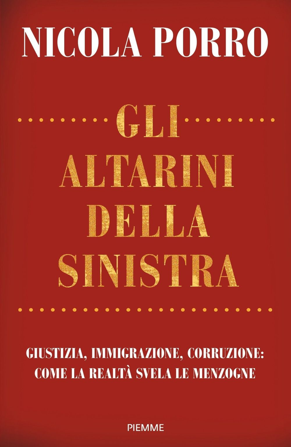 Gli altarini della sinistra. Giustizia, immigrazione, corruzione: come la realtà svela le menzogne