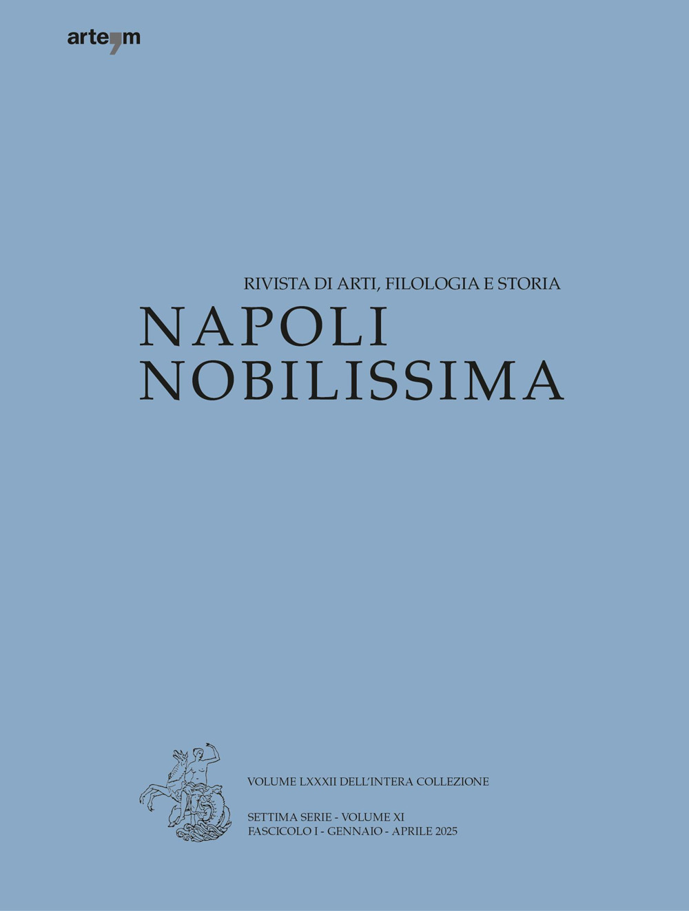 Napoli Nobilissima. Rivista di arti, filologia e storia (2025). Vol. 1: Gennaio-Aprile