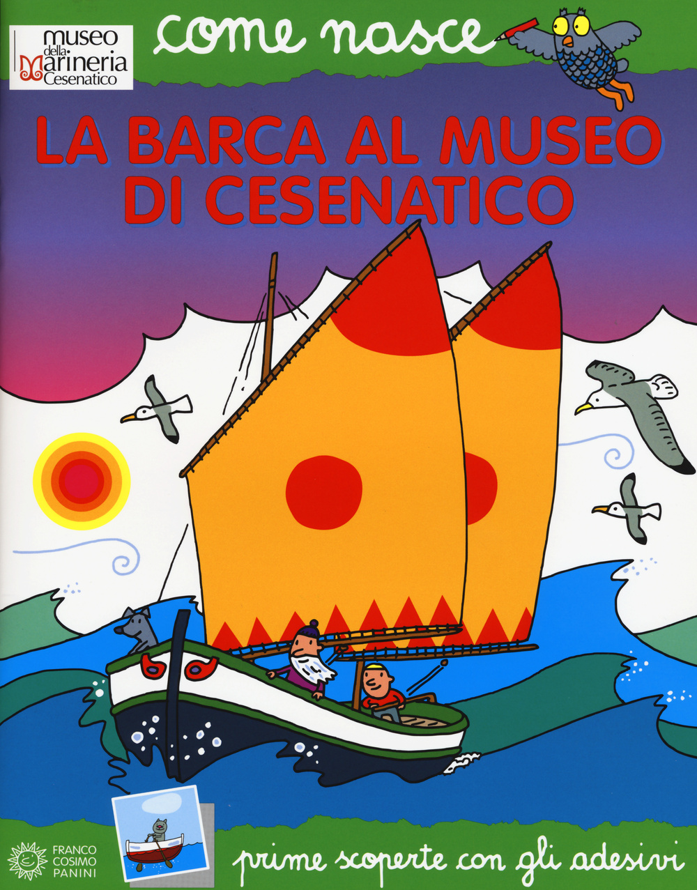 BARCA AL MUSEO DI CESENATICO. CON ADESIVI (LA) - 9788857008387