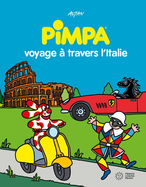 Pimpa voyage à travers l'Italie. Ediz. a colori