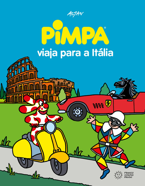 Pimpa viaja para a Itália. Ediz. illustrata
