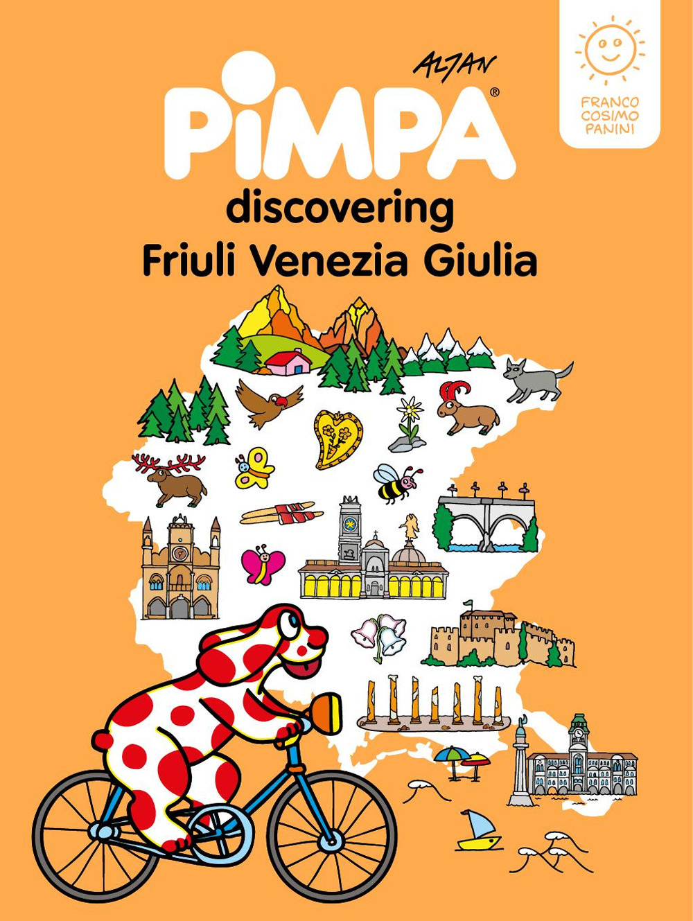 Pimpa alla scoperta del Friuli Venezia Giulia. Ediz. inglese
