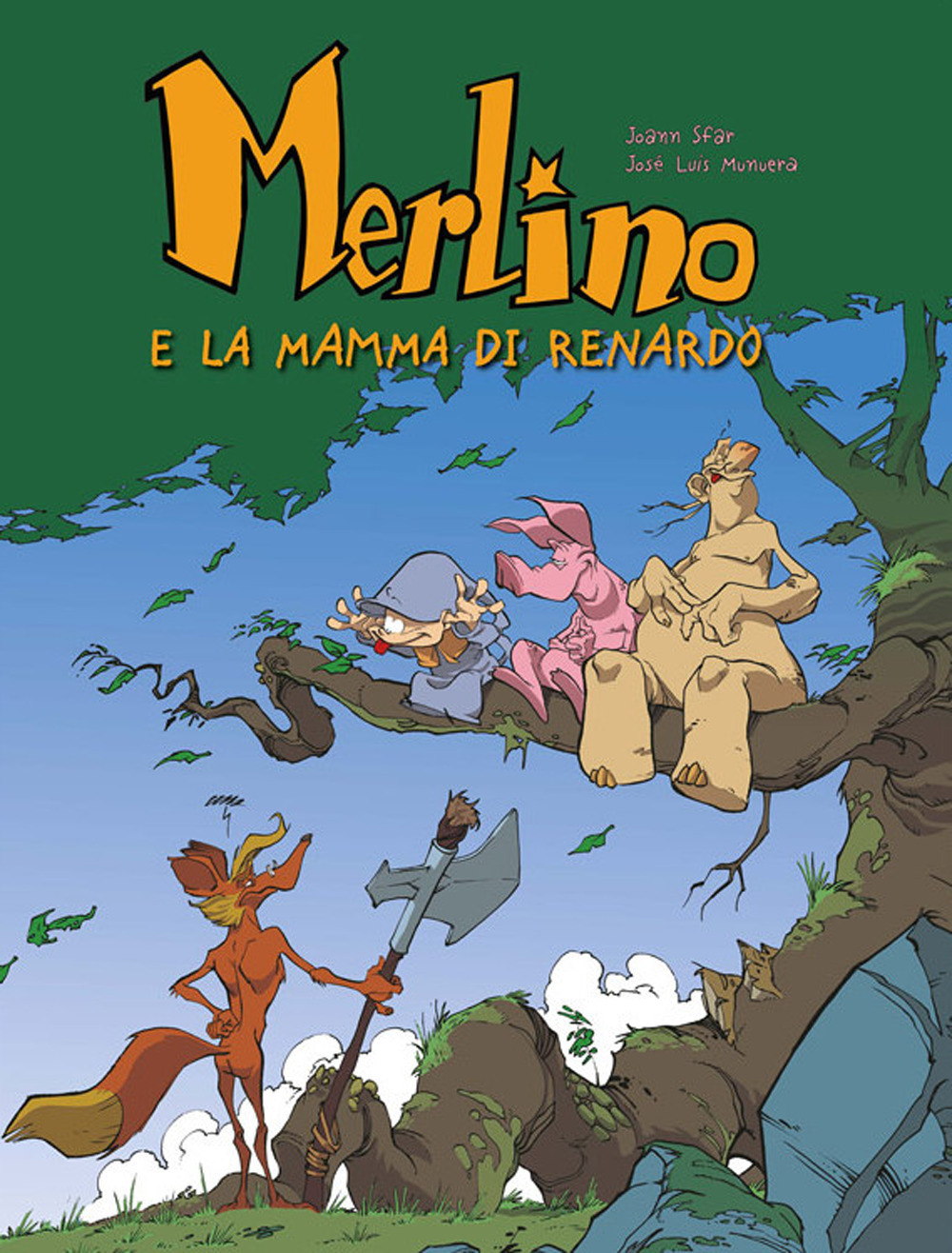 Merlino e la mamma di Renardo