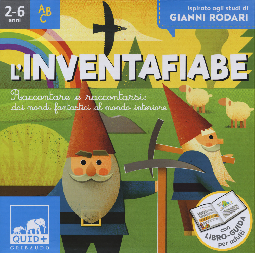 L'inventafiabe. Raccontare e raccontarsi: dai mondi fantastici al mondo interiore. Ispirato agli studi di Gianni Rodari. Ediz. a colori. Con 4 puzzle