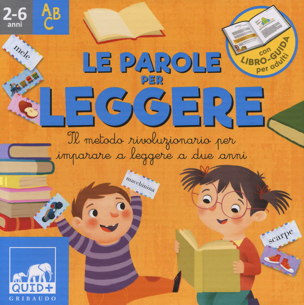 Le parole per leggere. Il metodo rivoluzionario per imparare a leggere a due anni. Ispirato agli studi di Glenn Doman. Ediz. a colori. Con 96 Carte. Con Contenuto digitale per accesso on line