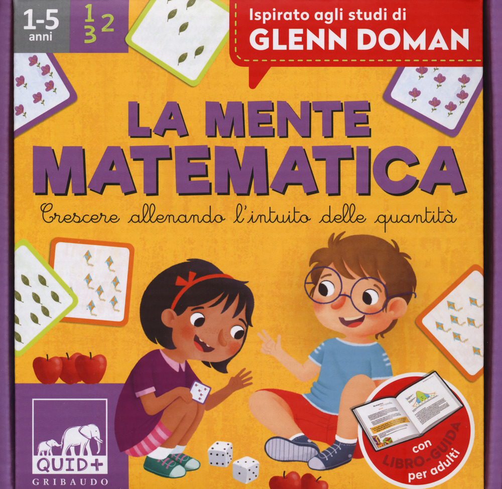 La mente matematica. Crescere allenando l'intuito delle quantità. Ispirato agli studi di Glenn Doman. Ediz. a colori. Con 50 carte. Con 10 puzzle