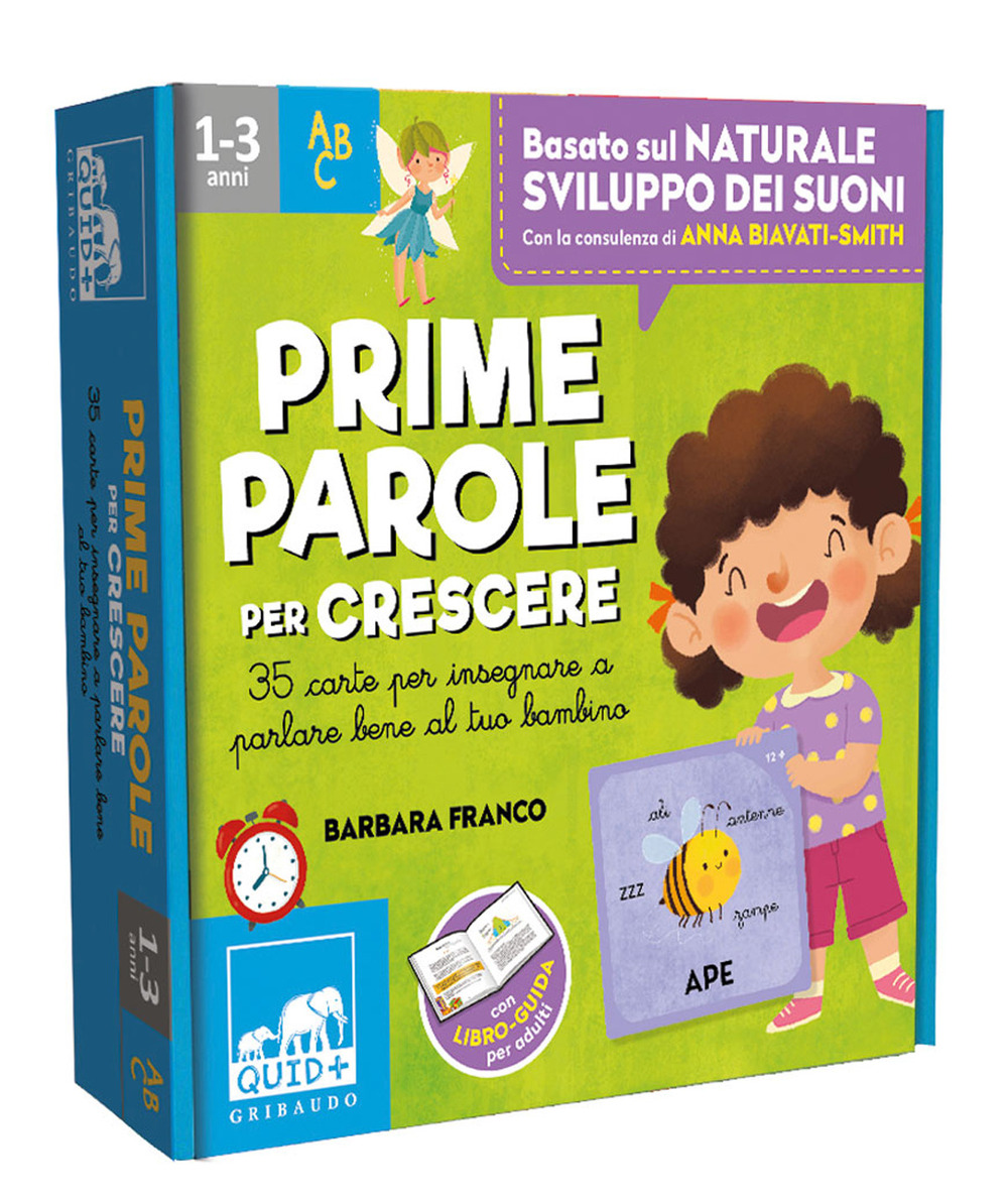 Prime parole per crescere. 35 carte per insegnare a parlare bene al tuo bambino. Con 35 Carte