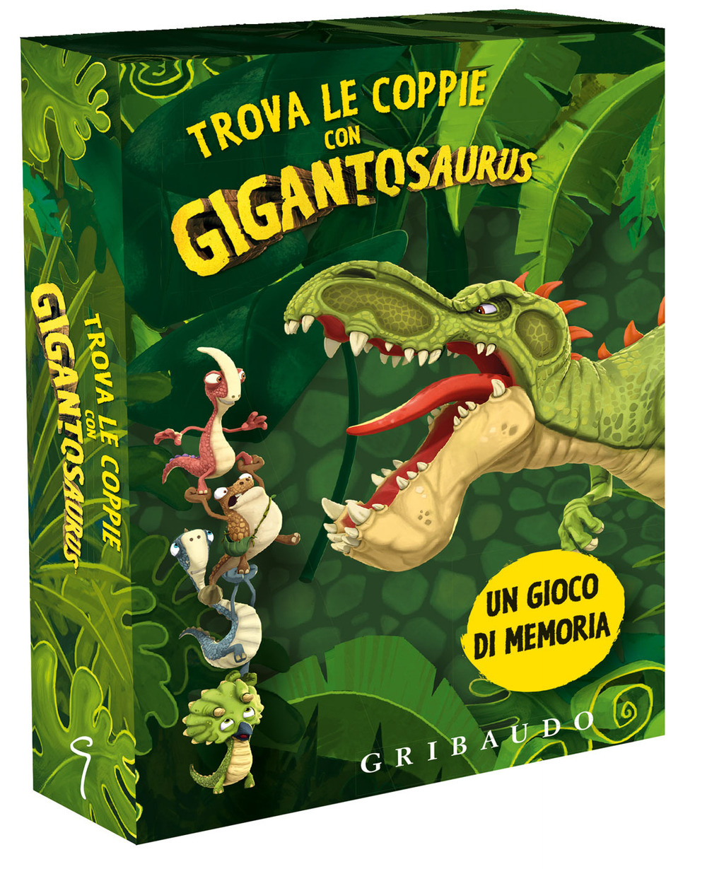 Trova le coppie con Gigantosaurus. Ediz. a colori. Con 45 carte