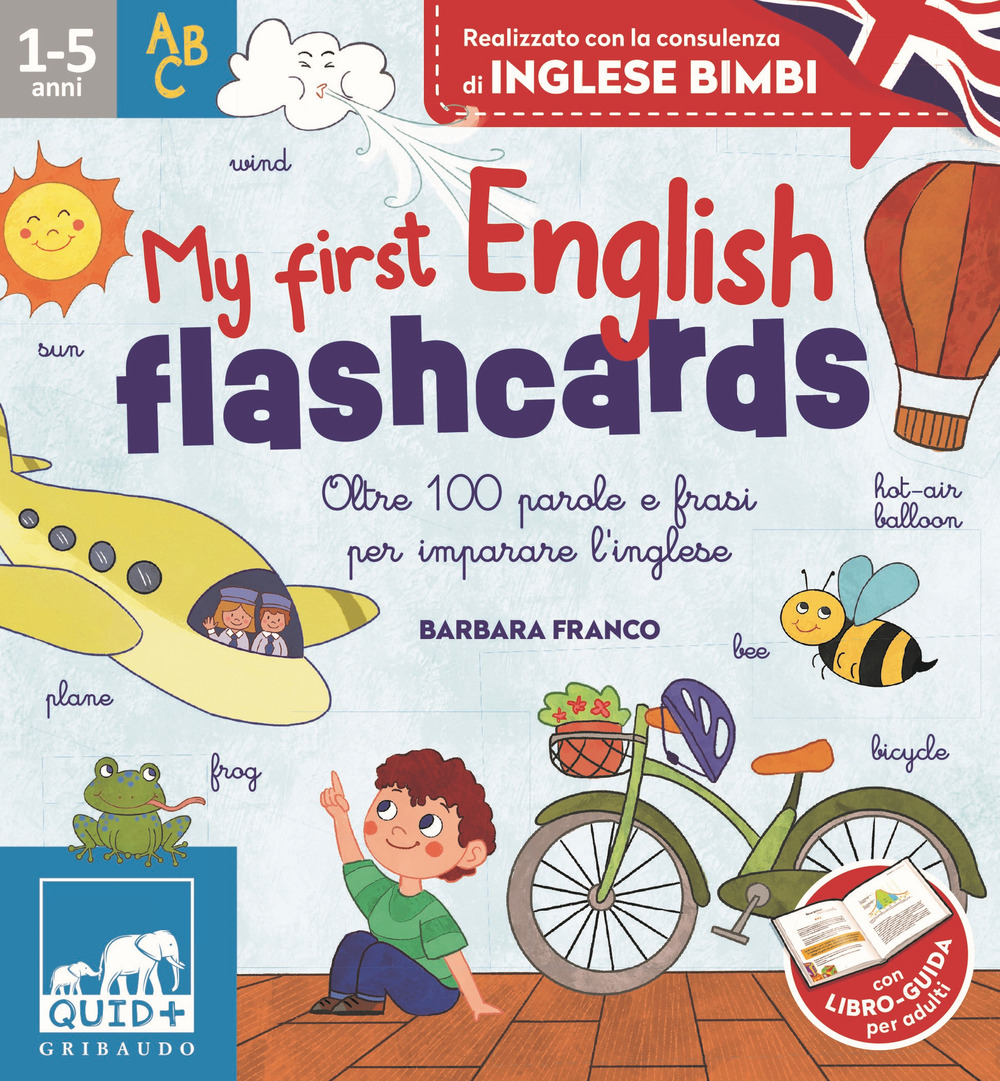 My first english flashcards. Oltre 100 parole e frasi per imparare l'inglese. Ediz. a colori. Con 48 Carte