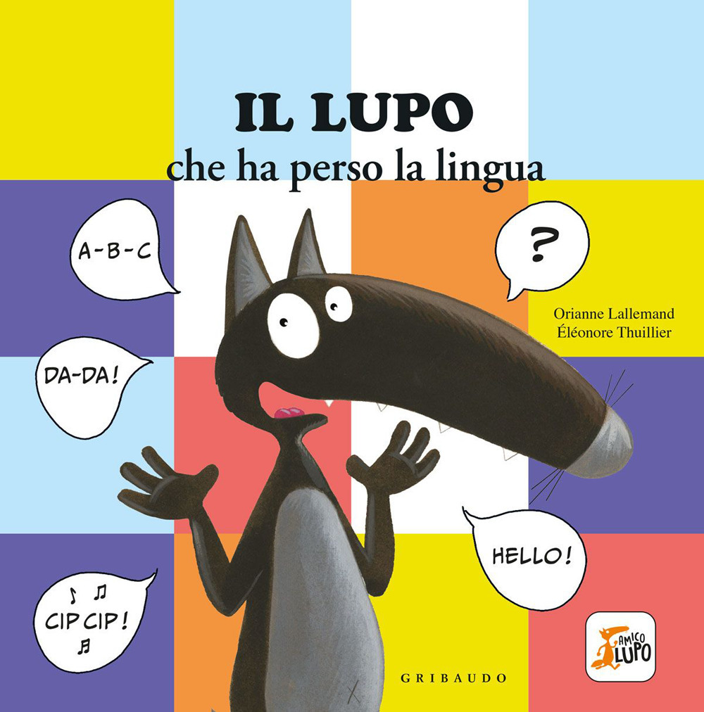 Lupo che ha perso la lingua. Amico lupo