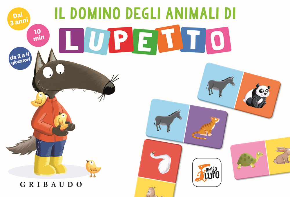 Il domino degli animali di Lupetto. Amico Lupo. Ediz. a colori. Con 42 tessere