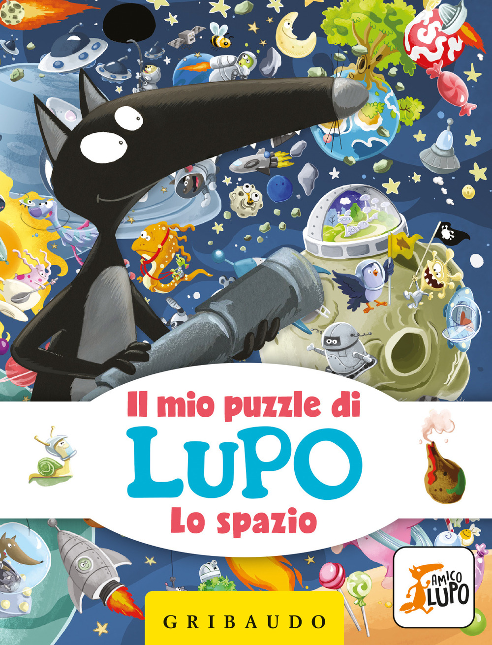 Lo spazio. Il mio puzzle di Lupo. Amico Lupo. Ediz. a colori. Con puzzle