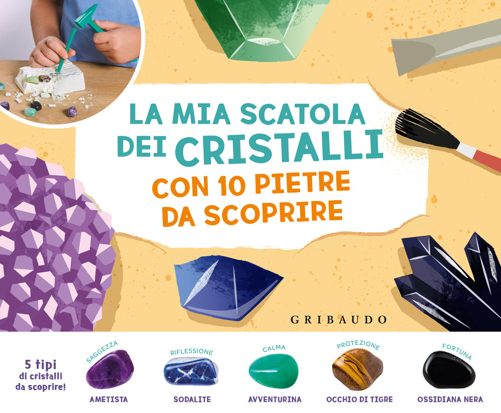 La mia scatola dei cristalli con 10 pietre da scoprire. Ediz. a colori. Con gadget