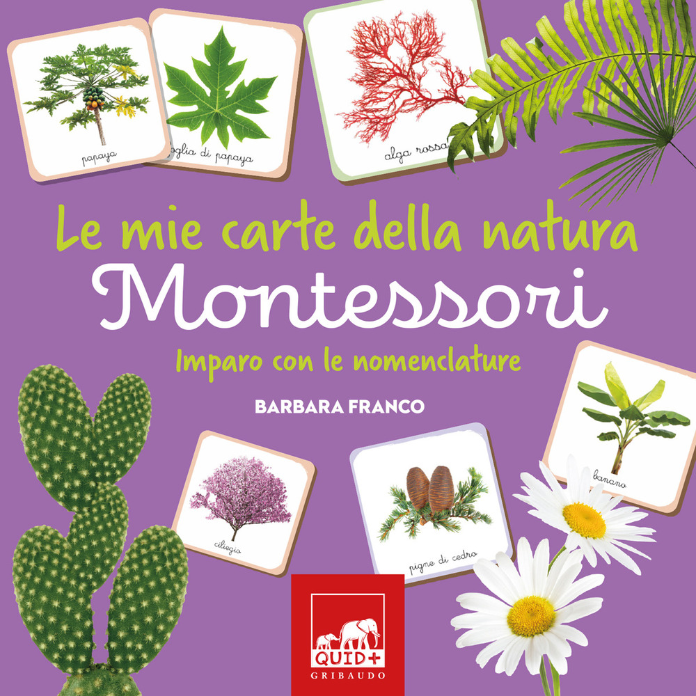 Le mie carte della natura Montessori. Imparo con le nomenclature. Ediz. a colori. Con Carte