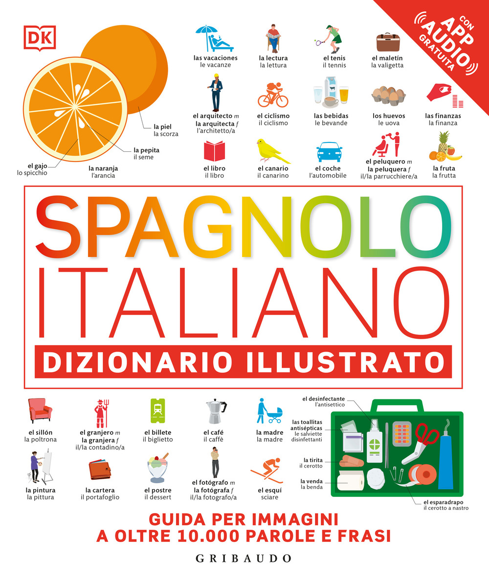 Spagnolo-italiano. Dizionario illustrato. Ediz. a colori. Con File audio online