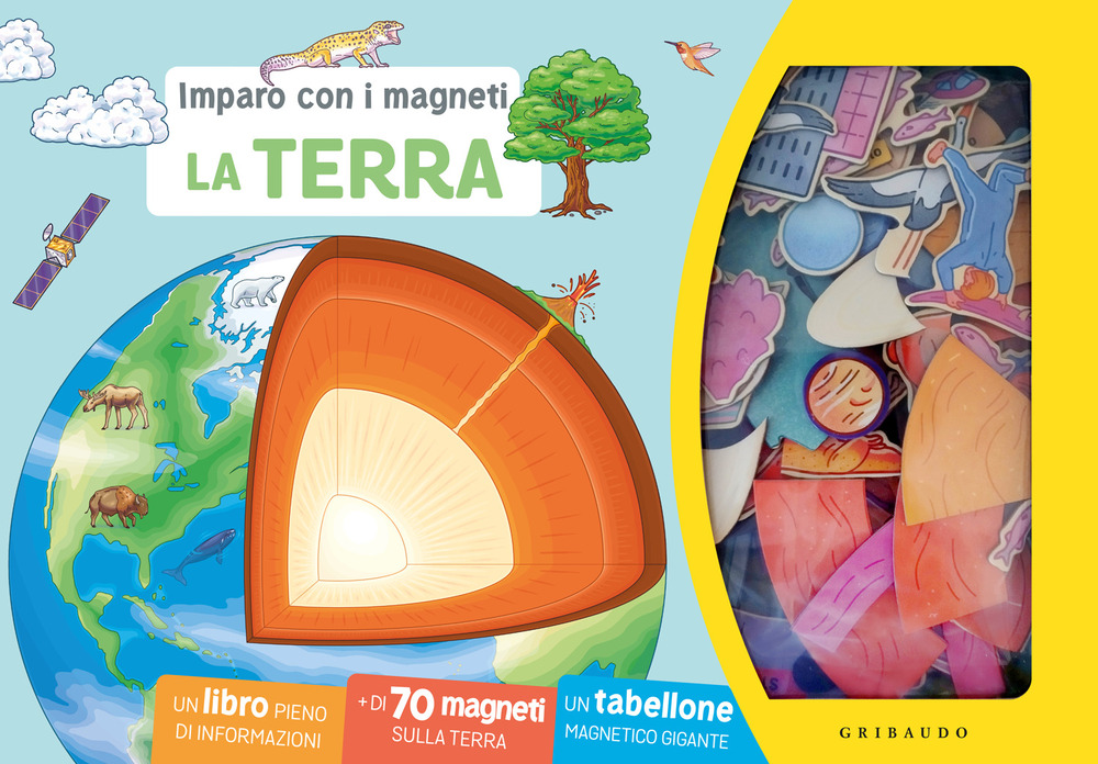La Terra. Imparo con i magneti. Ediz. a colori. Con magneti. Con tabellone