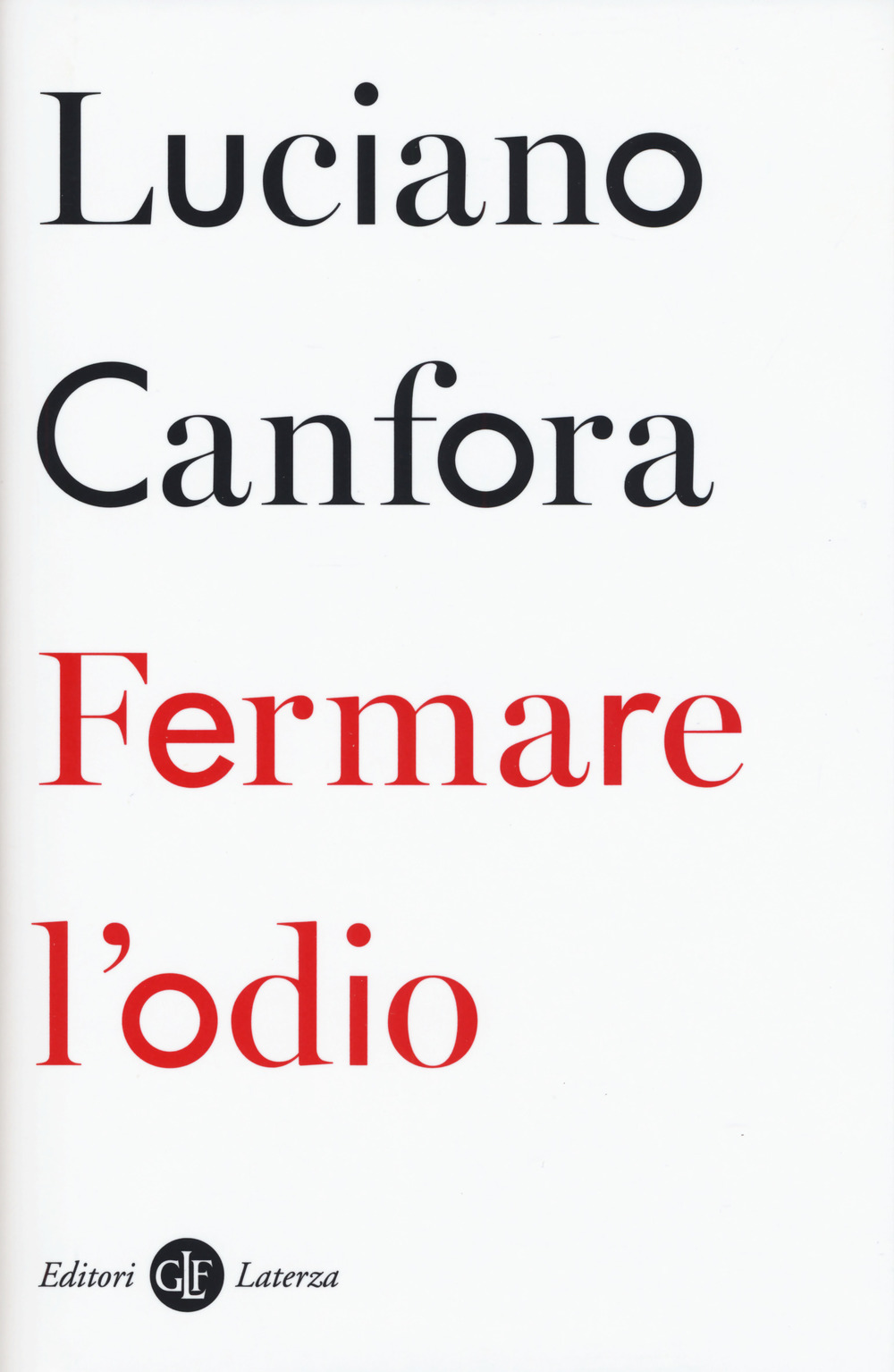 Fermare l'odio