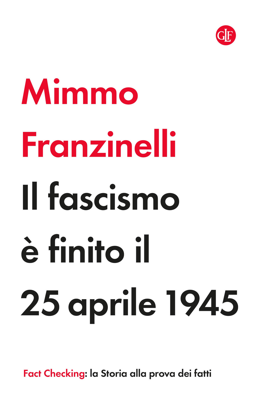 Il fascismo è finito il 25 aprile 1945