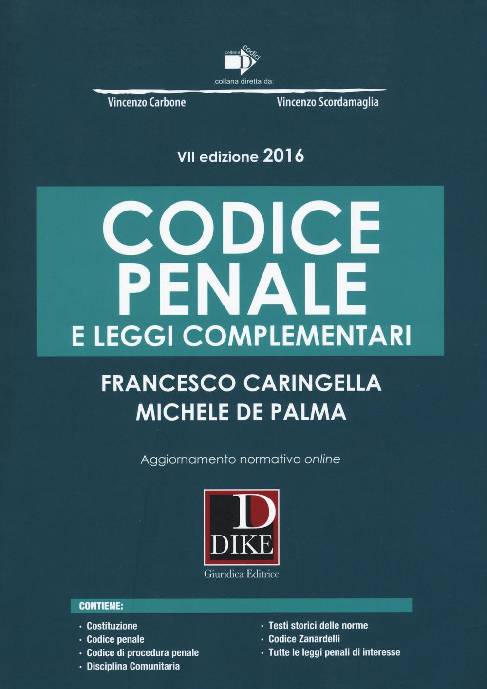 Codice penale e leggi complementari