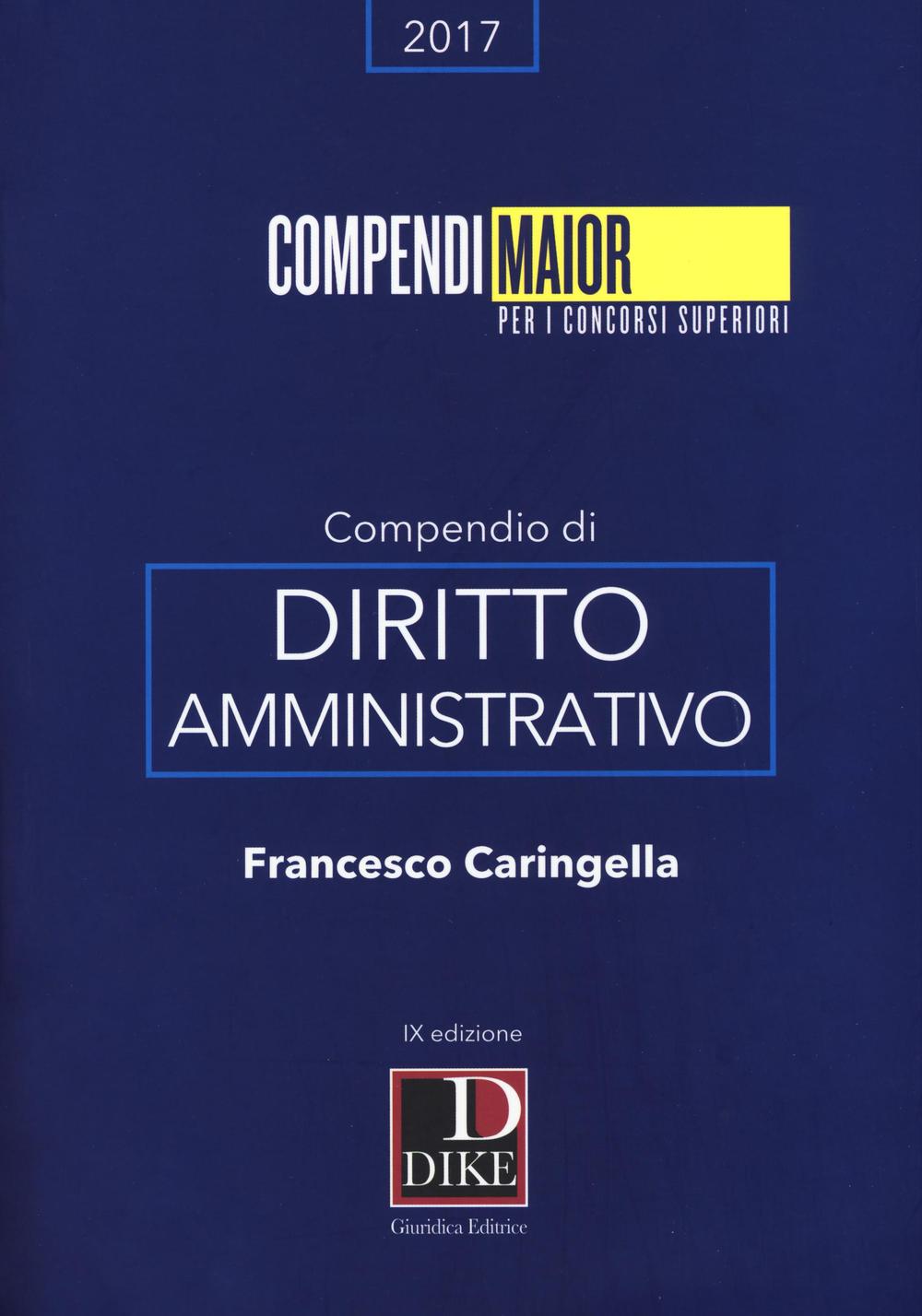 Compendio di diritto amministrativo