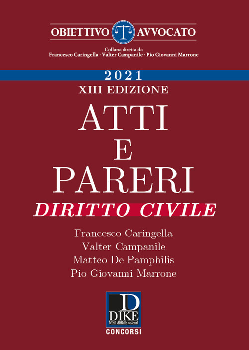 Atti e pareri di diritto civile