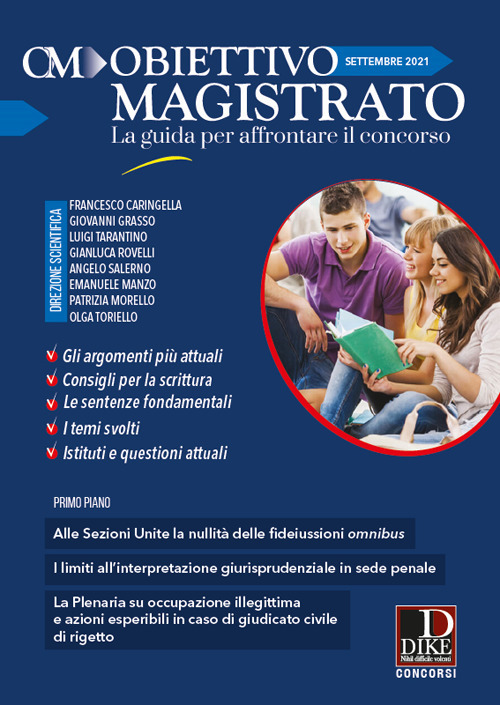 Obiettivo magistrato. La guida per affrontare il concorso (2021). Vol. 6: Settembre