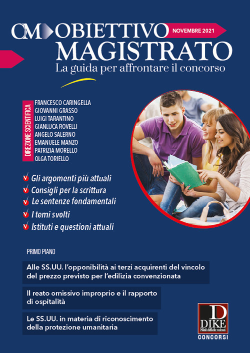 Obiettivo magistrato. La guida per affrontare il concorso (2021). Vol. 8: Novembre