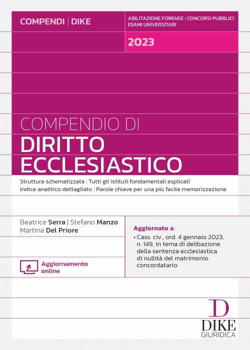 Compendio di diritto ecclesiastico