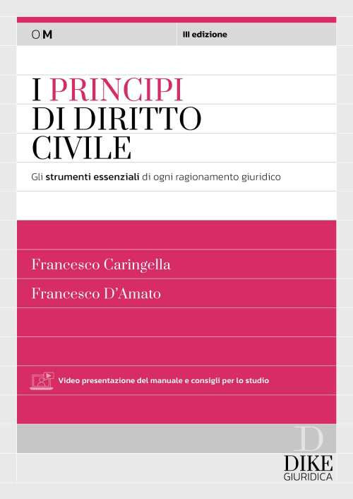 I principi del diritto civile. Gli strumenti essenziali di ogni ragionamento giuridico. Con aggiornamento online