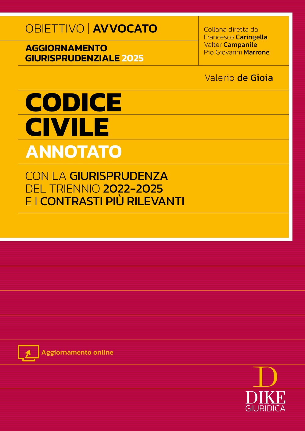 Codice civile annotato con la giurisprudenza del triennio 2022-2025 e i contrasti più rilevanti. Per l'esame di Avvocato 2025/2026. Con Aggiornamento online