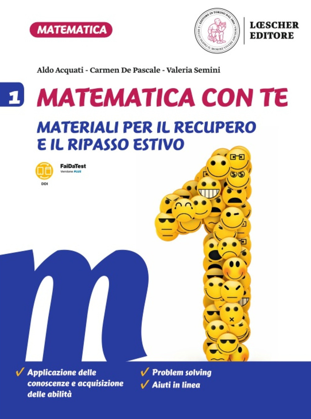 Matematica con te. Materiali per il recupero e il ripasso estivo. Per la Scuola media. Vol. 1: Compiti vacanze