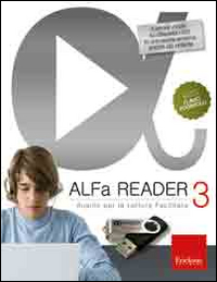 ALFa Reader 3 plus. (KIT: libro e chiavetta USB). Ausilio per la lettura facilitata. Lettore vocale